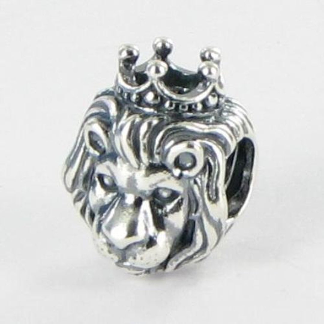 New Authentic Pandora King of the Jungle Lion Head 791377 Charm