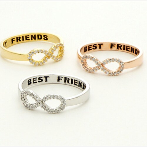 Best Friend Ring for 3 Friendship Ring 