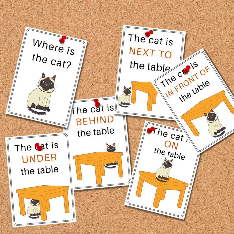 English Prepositions of Place Bundle | Printable ESL Worksheets and ...