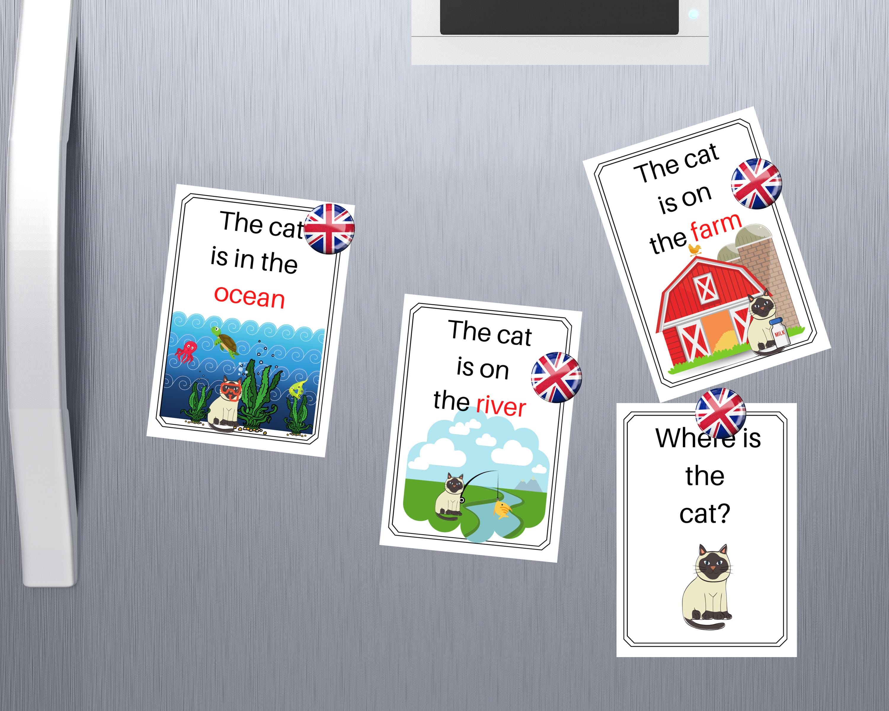Printable Flashcards for Language Learning, ESL Places Flashcards for ...