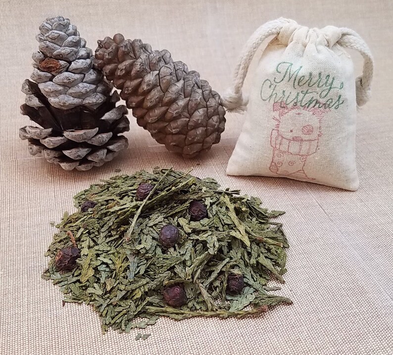 Christmas Potpourri Holiday Scented Sachet Herb Sachet Etsy