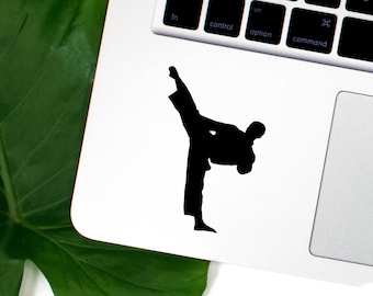 Karate Sticker Car Laptop Vinyl Decal Sticker tai kwon do sticker Karate decal