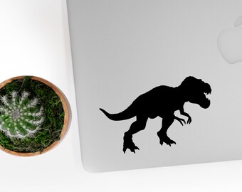Long Neck Tyrannosaurus Rex Dinosaur Vinyl Stickers pterodactyl triceratops 3\u201d TEA REX