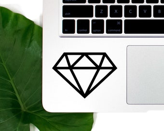 Diamond decal diamond sticker Car Laptop Vinyl Decal Sticker diamond emoji