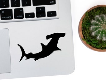 Hammerhead Shark 2 Car Laptop Vinyl Decal Sticker
