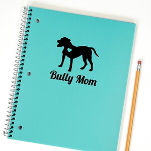 Pit Bull Bully Mom decal pitbull decal bully mom sticker Car Laptop Vinyl Decal Sticker pit bull decal dont bully my breed image 3