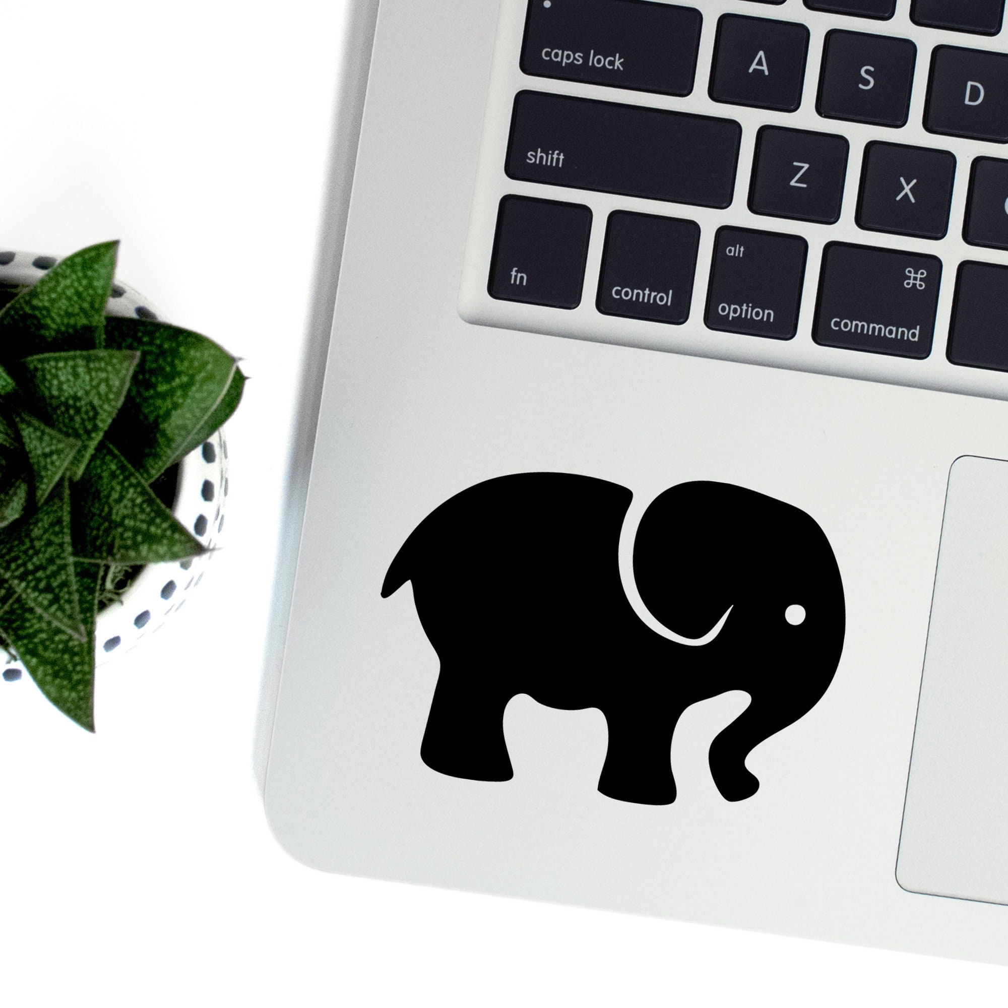 Baby Elephant Decal Car Laptop Vinyl Decal Sticker Elephant Etsy