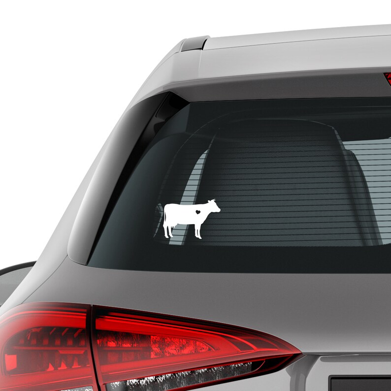 Cow Sticker National Cow Day Farm Cow Decal Car Laptop Vinyl Etsy