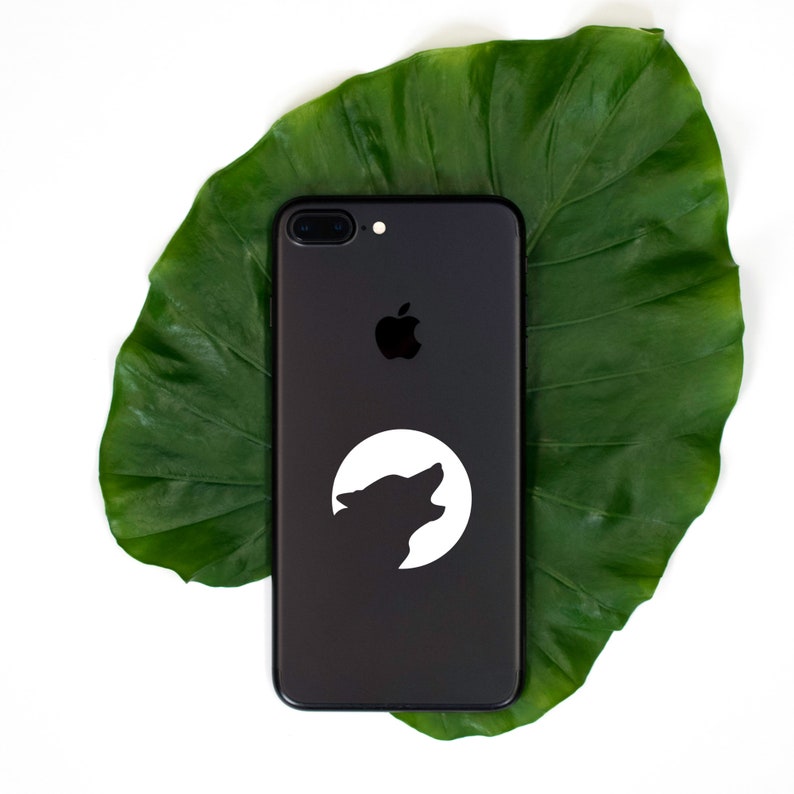 Wolf Sticker Wolf Decal Howling Wolf Car Laptop Vinyl Decal Etsy