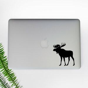 Moose sticker moose decal Car Laptop Vinyl Decal Sticker image 2