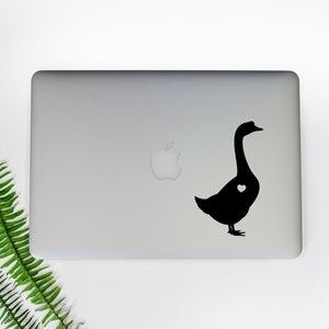 Goose Sticker Goose Decal Geese Sticker Car Laptop Vinyl Decal Sticker image 2