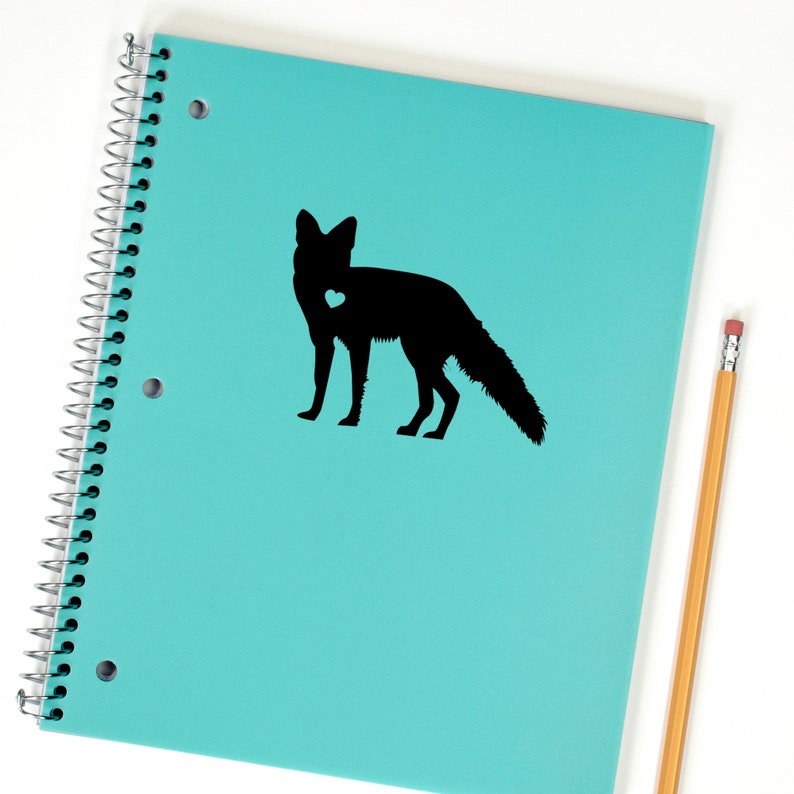 Fox Sticker Fox Decal Car Laptop Vinyl Decal Sticker Etsy