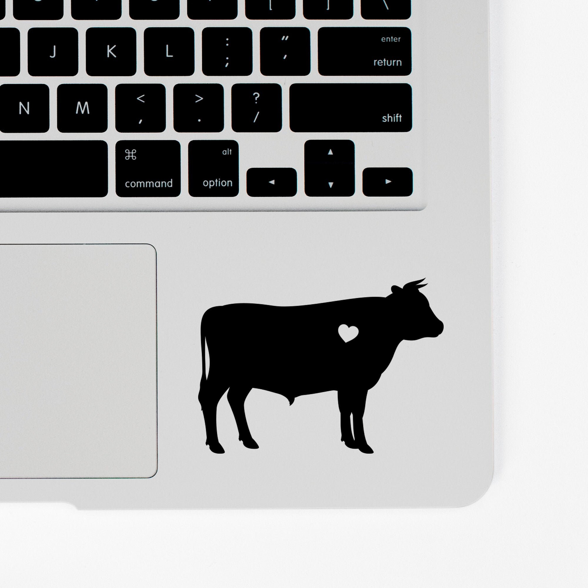 Bull W/ Heart National Cow Day Car Laptop Vinyl Decal Sticker Etsy
