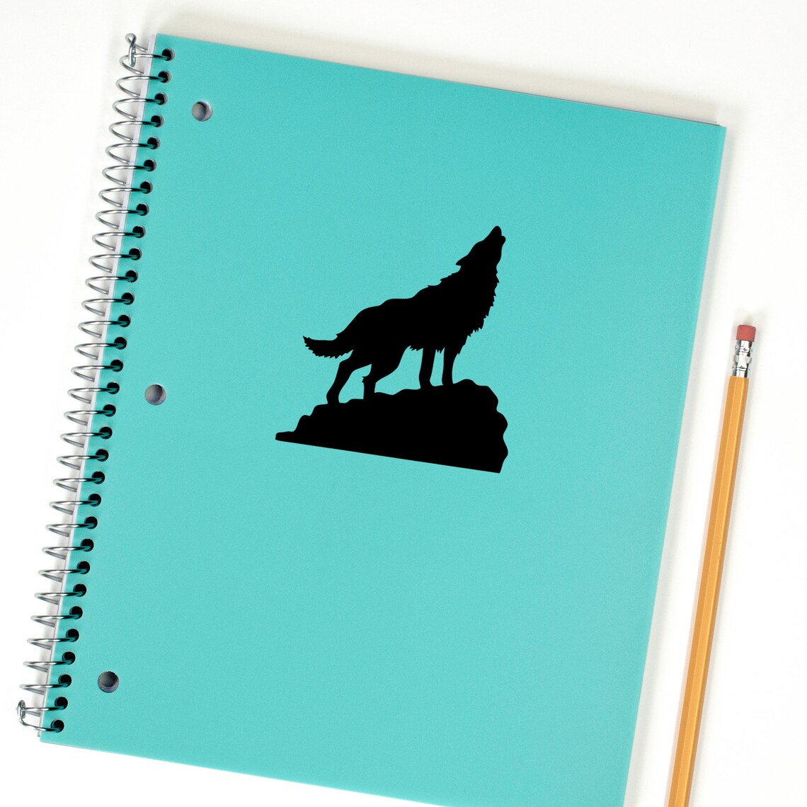 Wolf Howling Sticker Wolf Decal Car Laptop Vinyl Decal Sticker Etsy