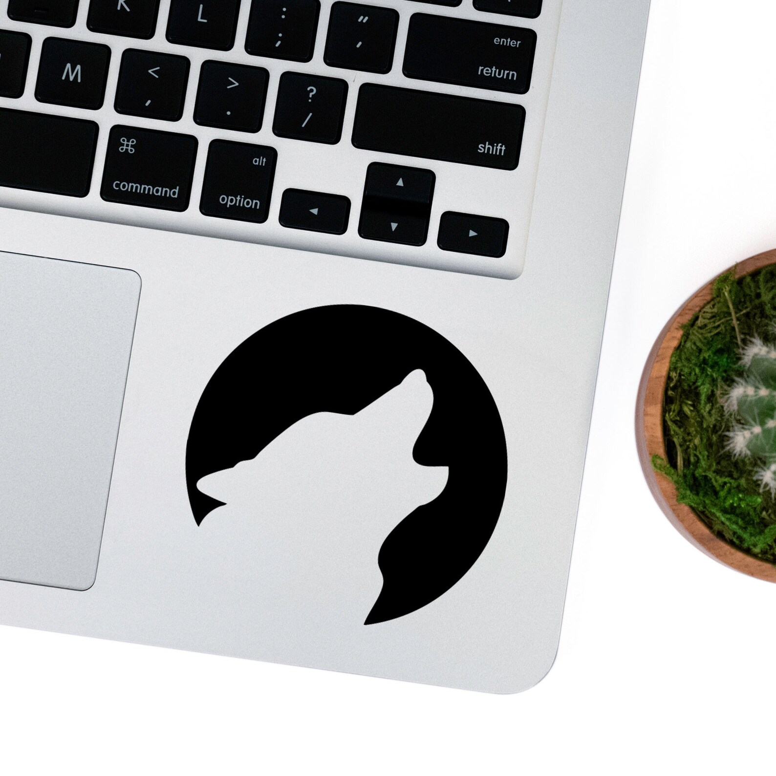 Wolf Sticker Wolf Decal Howling Wolf Car Laptop Vinyl Decal Etsy