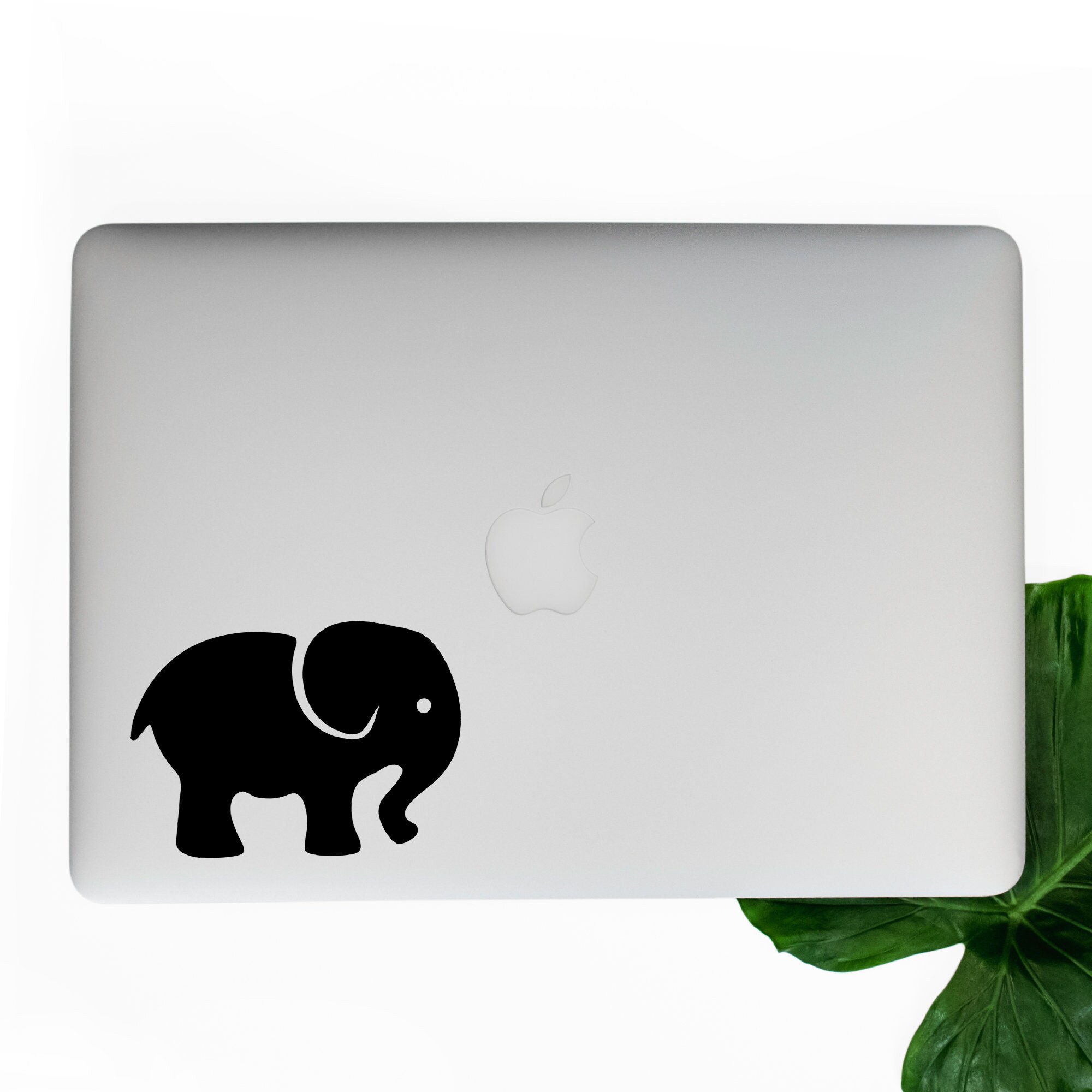 Baby Elephant Decal Car Laptop Vinyl Decal Sticker Elephant Etsy