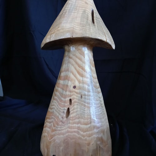 Giant Carved Mushrooms shops - Pine