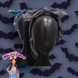 Haunted Mansion Inspired Top Knot Headbands, Knotty Bow Headbands, Various Fabrics