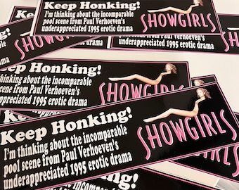 Adesivo per paraurti Showgirls - Film Showgirls - Nomi Malone