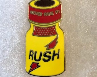 Rush Poppers 1” Enamel Pin