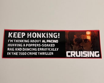 CRUISING Bumper Sticker