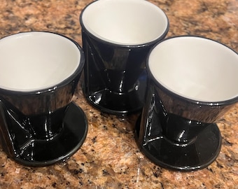 3 Marco Zanini Italian Post Modern Coffee Cups