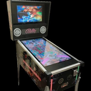 Upgraded 32-inch Virtual Pinball Machine, Siren model