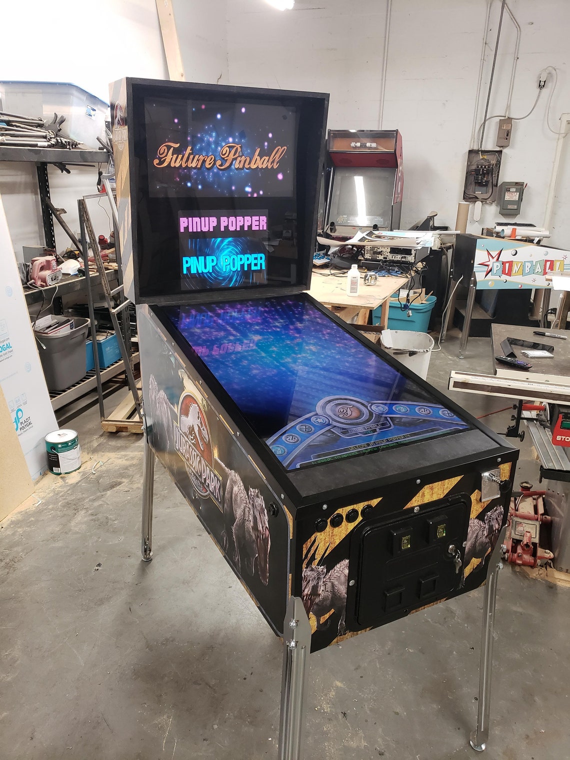 Full Size Virtual Pinball Machine, Pinup Popper, Vp9, Vpx, FP