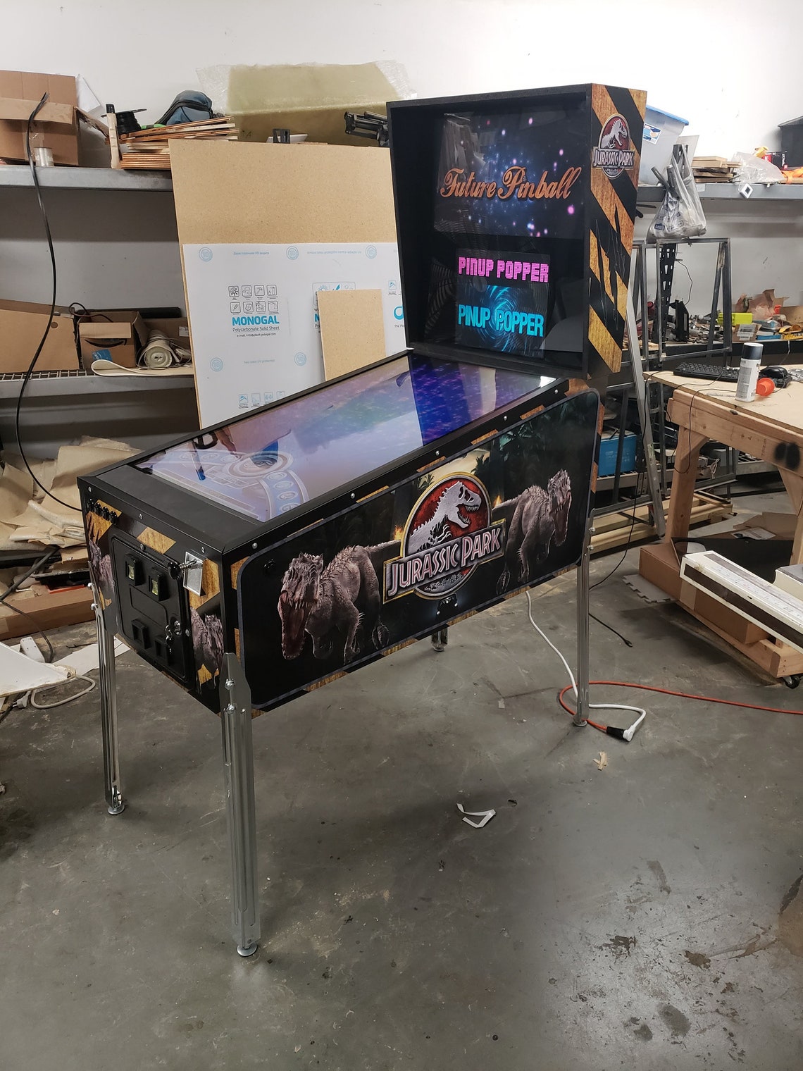 Full Size Virtual Pinball Machine, Pinup Popper, Vp9, Vpx, FP