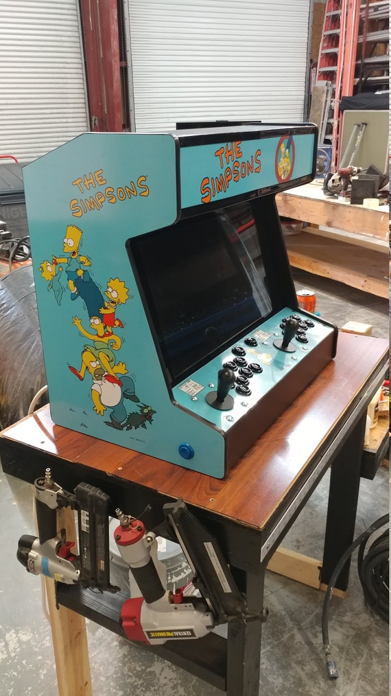 Handmade Fully Functional Bartop Countertop Hyperspin Arcade Etsy