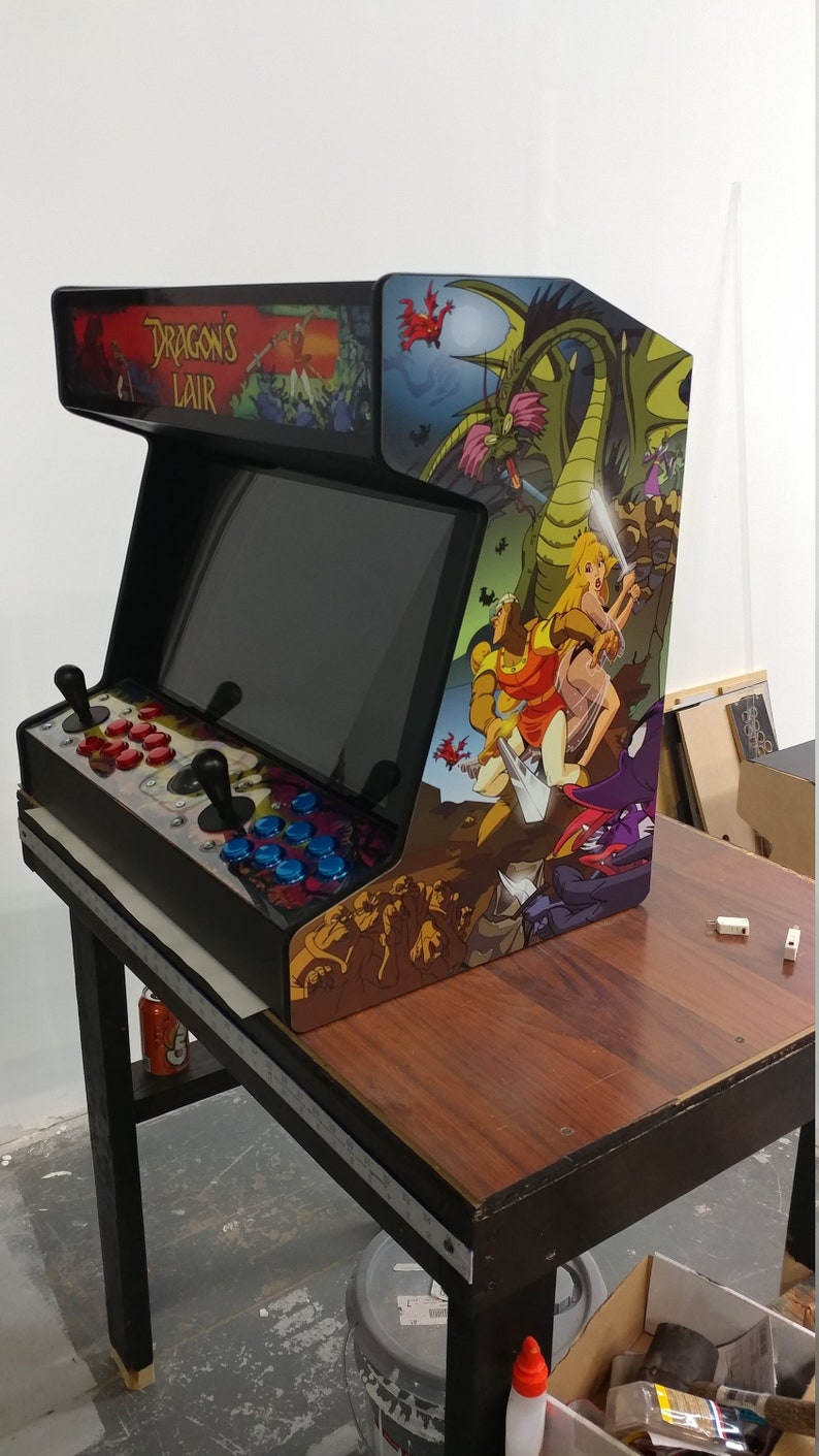 Handmade Fully Functional Bartop / Countertop Hyperspin Arcade Etsy