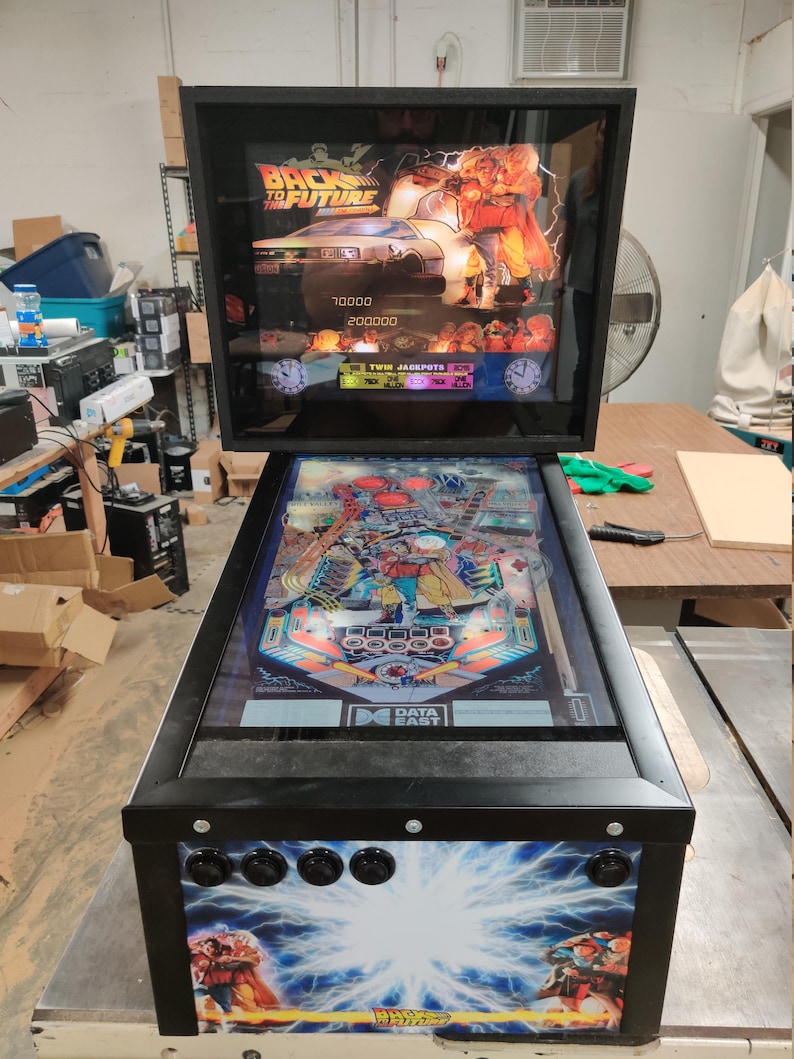 Multiple Size Virtual Pinball Machine, Pinup Popper, Visual Pinball 9