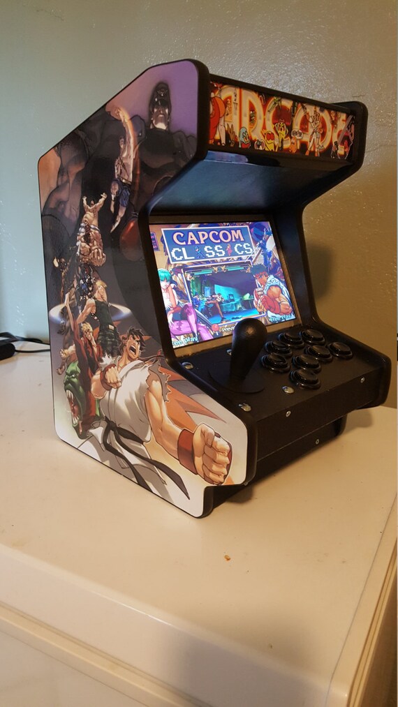 Super Mini Bartop Arcade Machine 9 Inch Screen Etsy