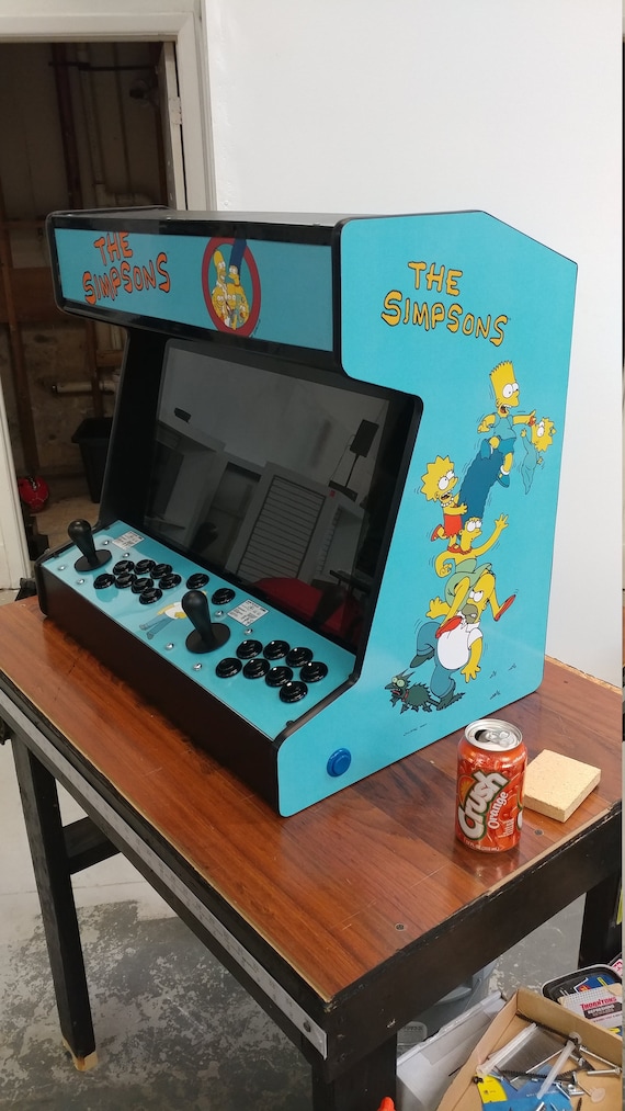 Handmade Fully Functional Bartop Countertop Hyperspin Arcade Etsy