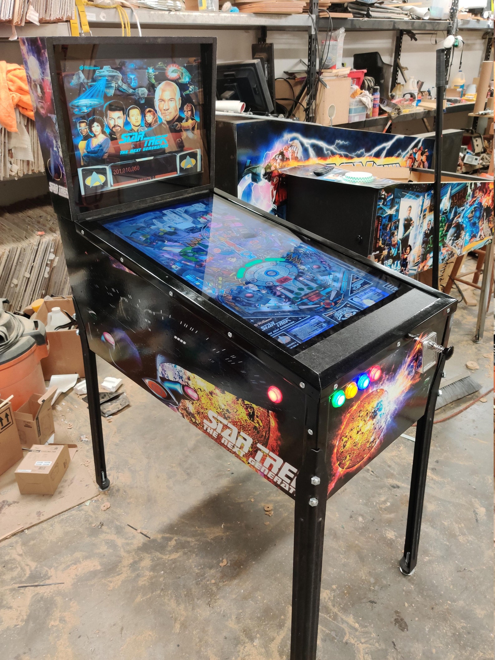 Multiple Size Virtual Pinball Machine Pinup Popper Visual Etsy Canada
