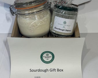 Sourdough Gift Box including Starter & Kilner Jar