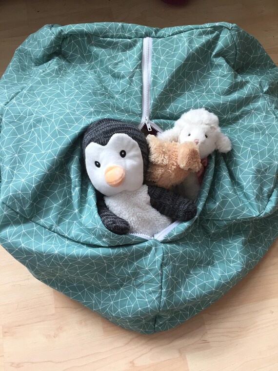 Stuffed Animal Storage Pillow Astral Nights Etsy