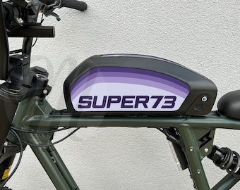 Super 73 Decal for S2 R and RX Battery | Purple | Lavender | Lilac
