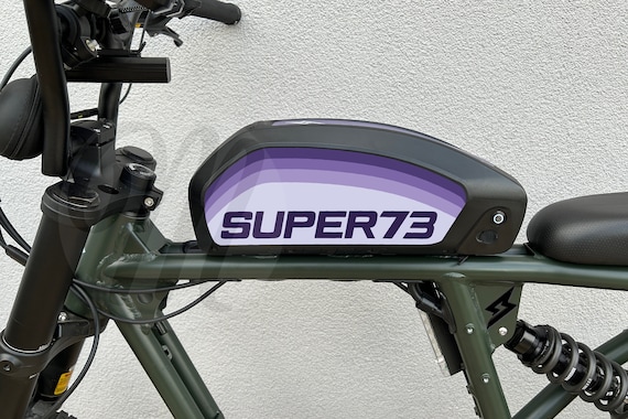 Super 73 Decal for S2 R and RX Battery | Purple | Lavender | Lilac