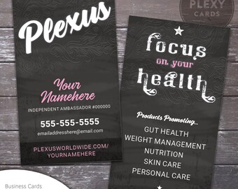 Plexus business card | Etsy