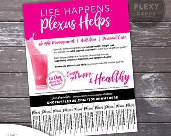 tear off flyer etsy