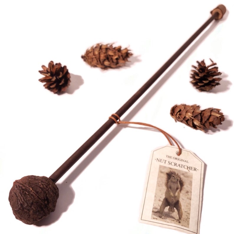 NUT SCRATCHER Novelty Wooden Back Scratcher for Men Funny Etsy