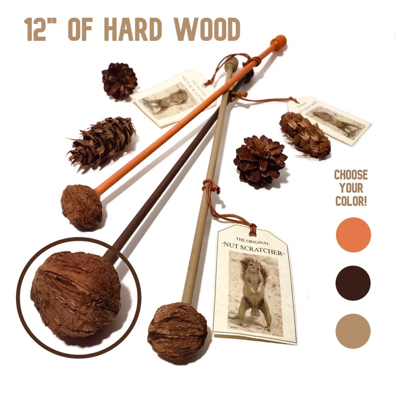 NUT SCRATCHER Novelty Wooden Back Scratcher for Men Funny Etsy