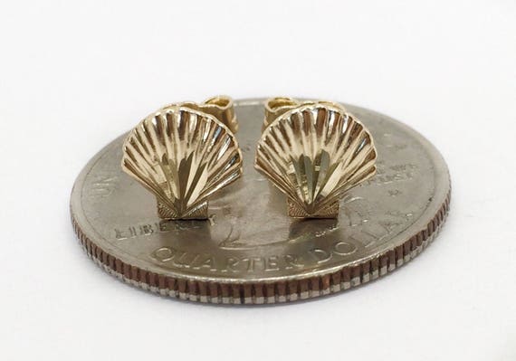 Echte Jakobsmuschel Muschel 18k Gold Fill Galvanisiert Anhänger