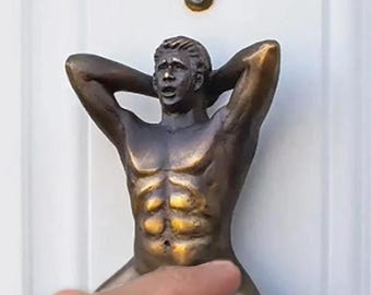 Funny Door Knocker | Doorballs Gag Gift | Bachelorette Party | Housewarming | White Elephant | Novelty Home Decor | Halloween