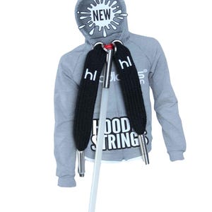 Hoodie String Replacement Kit: Vibrant Polyester Drawstrings with Threading Tool