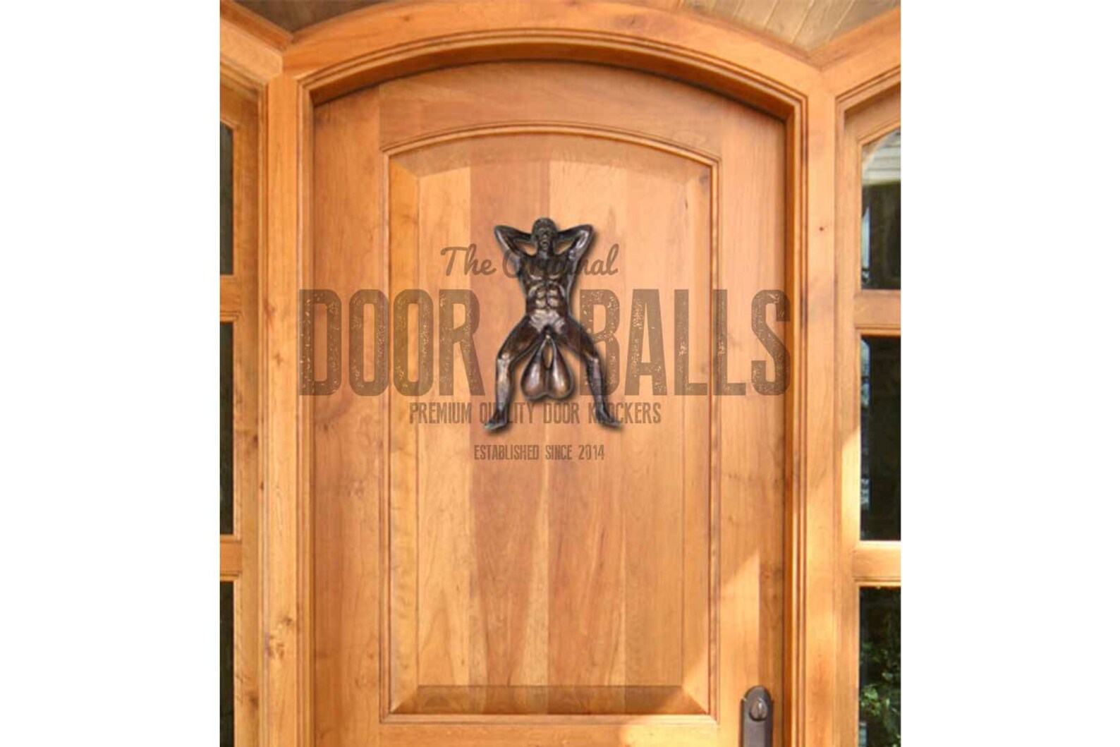 Doorballs Brass Door Knocker Etsy