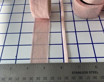 Silk Charmeuse  Spaghetti Strap in Pale Pink silk