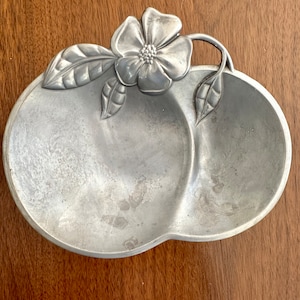 Vintage Lenox Pewter Small Nut/Condiment Bowl