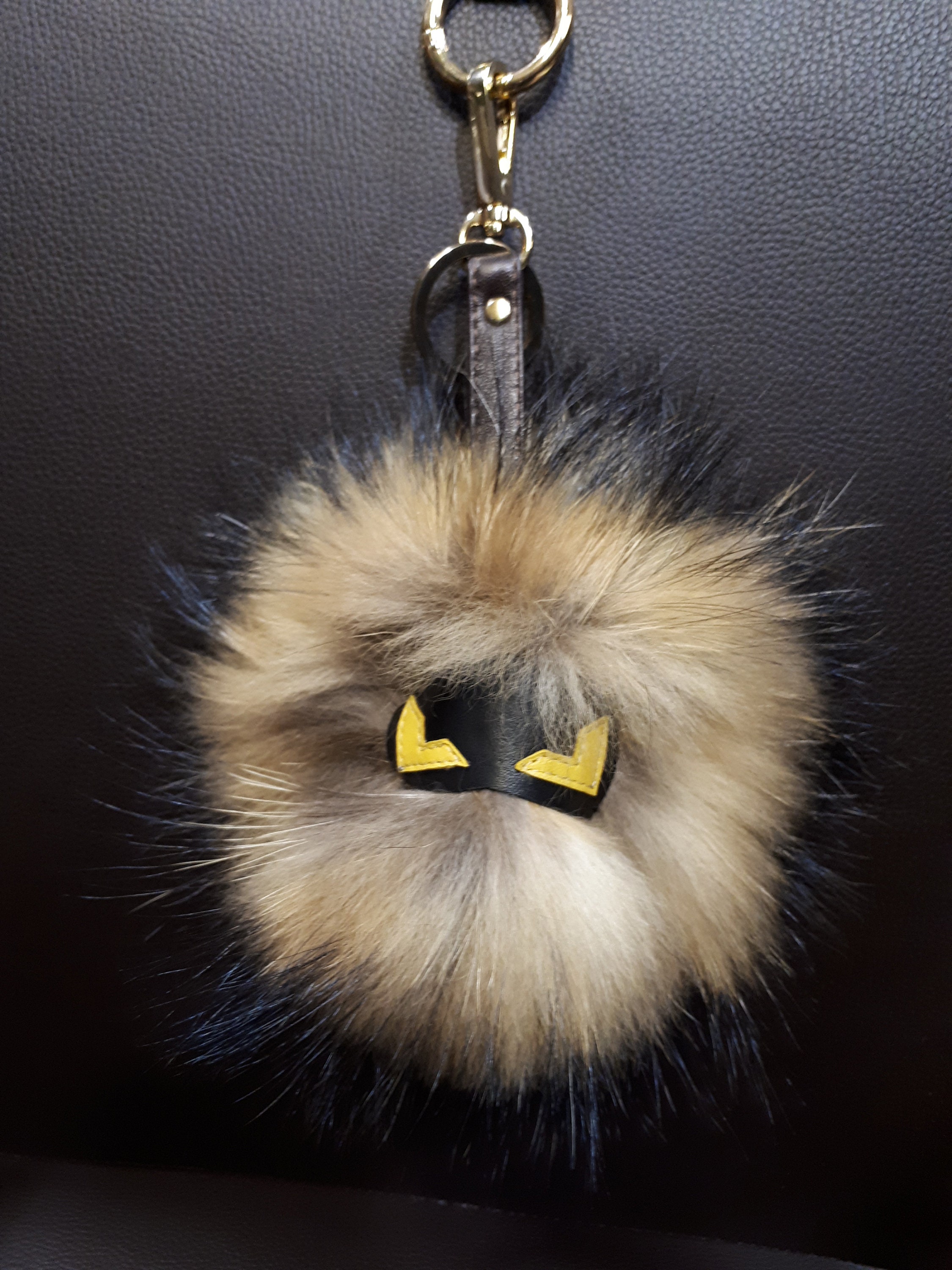 Fendi Multicolor Fur Pom-Pom Bag Charm - Ann's Fabulous Closeouts